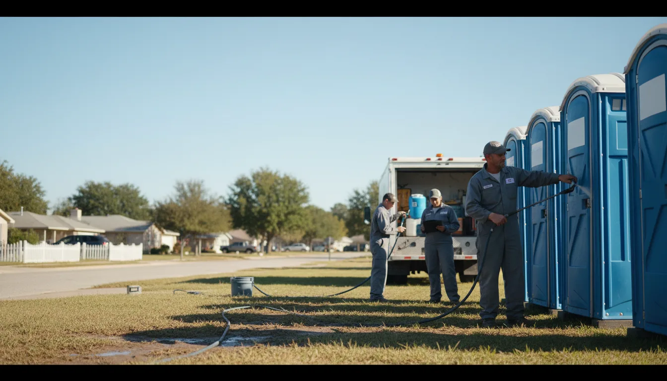 Long-Term Portable Toilet Rental in Hanska, MN near me